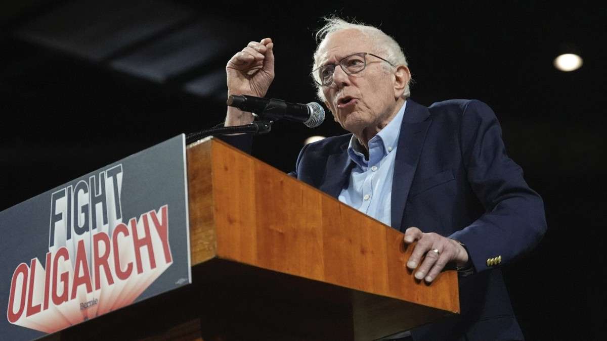 Bernie Sanders Stunned as Trump Declares Iran Strikes Mid-Rally