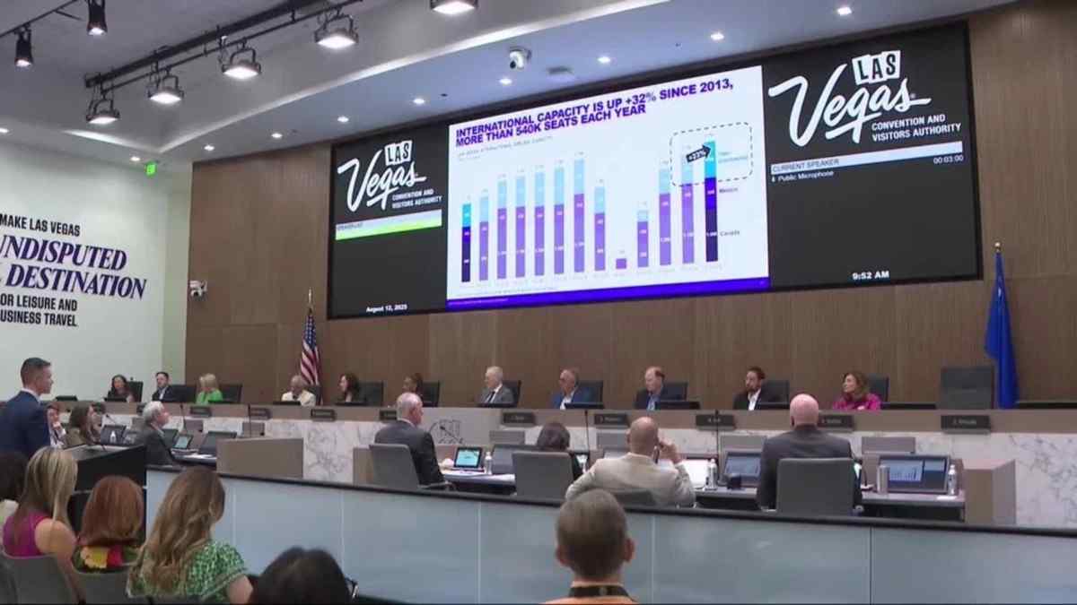 Las Vegas Tourism Hit as Canadian Visitors Pull Back Over Tariff Tensions