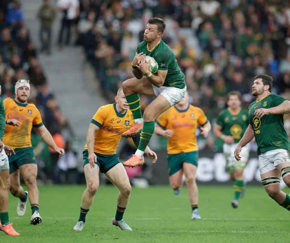 Handré Pollard Powers Springboks Past Wallabies in Cape Town Thriller