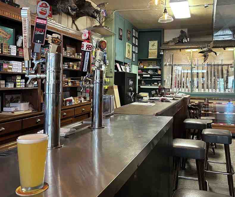 Beer, Guns, and History: Dawn Schiavo from San Jose Visits Sonora’s Sportsman
